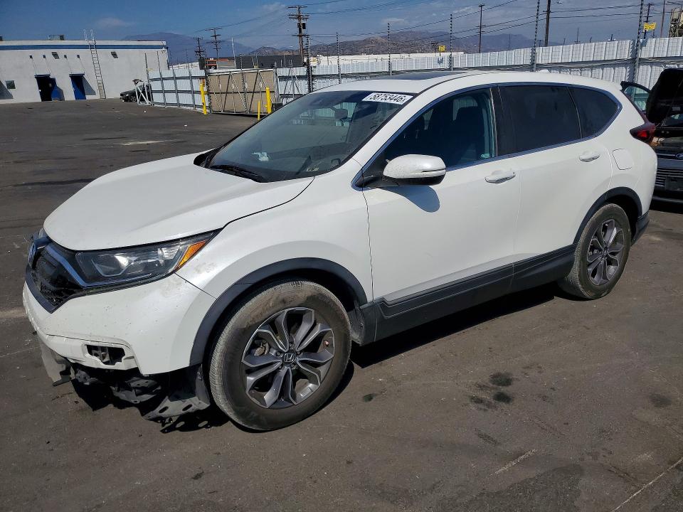 2020 Honda Cr-v VIN 2HKRW1H59LH422741 COPART salvage auction — FRONT END, Ca - Salvage Certificate, sold $8,000 on 2026-07-09 (photo 1)