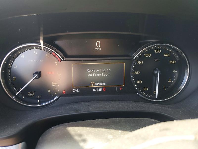 2020 Cadillac Xt4 VIN 1GYFZCR41LF058699 COPART salvage auction — FRONT END, CA - CERTIFICATE OF TITLE, sold $7,600 on 2026-07-14 (photo 9)