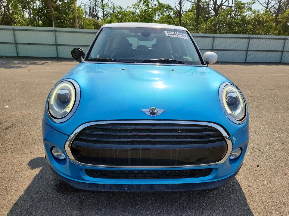 2016 Mini Cooper VIN WMWXU1C58G2D09701 COPART salvage auction — FRONT END, Ny - Mv-907A Salvage Certificate, sold $2,150 on 2026-07-06 (photo 5)