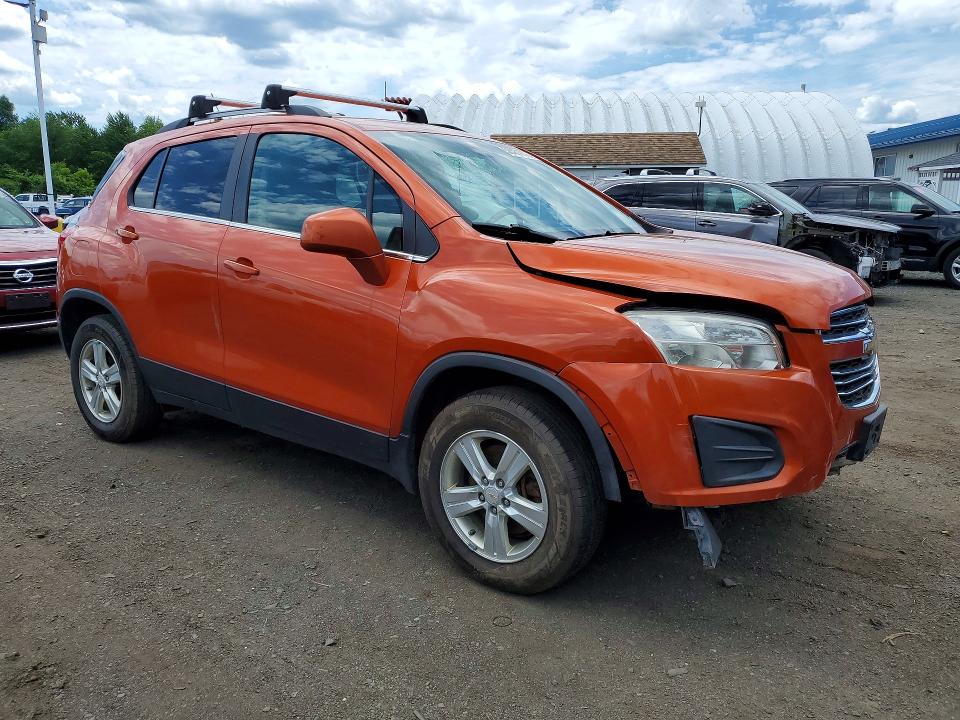2016 Chevrolet Trax VIN KL7CJPSB5GB724490 COPART salvage auction — FRONT END, Vt - Certificate Of Title (P), sold $975 on 2026-07-27 (photo 4)