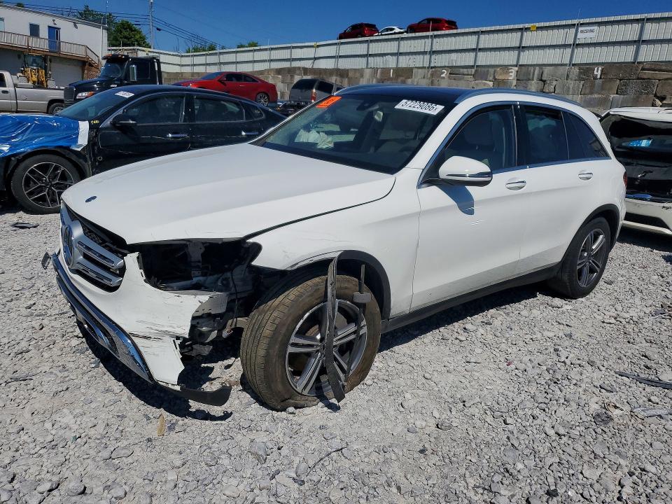 2021 Mercedes-benz Glc VIN W1N0G8EB7LF804410 COPART salvage auction — FRONT END, KY - CERT OF TITLE-SALVAGE, sold $8,400 on 2026-07-31 (photo 1)