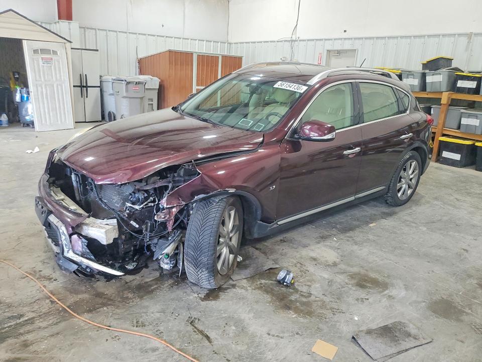 2017 Infiniti VIN JN1BJ0RR8HM402685 COPART salvage auction — FRONT END, Ny - Mv-907A Salvage Certificate, sold $725 on 2026-07-20 (photo 1)