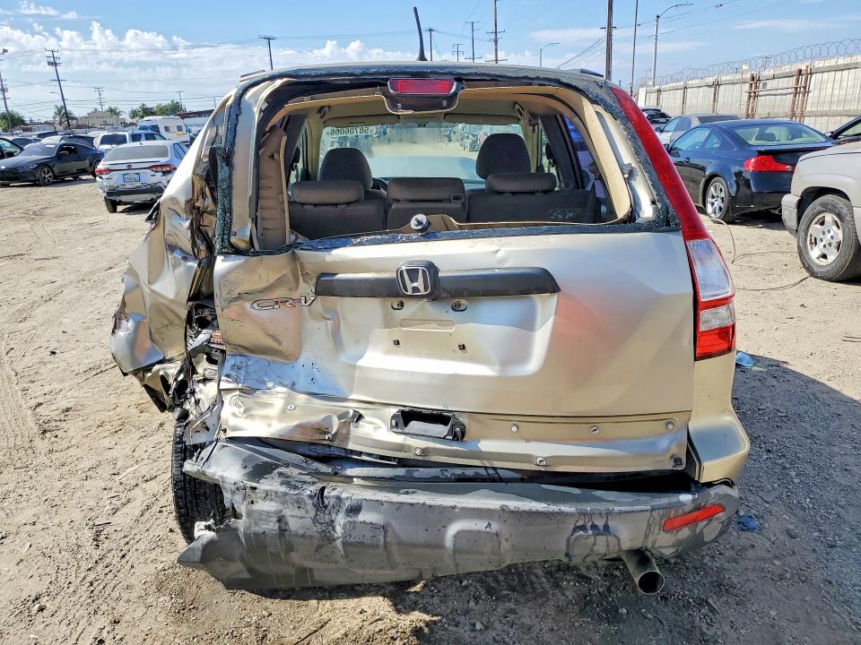 2007 Honda Cr-v VIN JHLRE383X7C030630 COPART salvage auction — FRONT END, Ca - Salvage Certificate, sold $425 on 2026-07-02 (photo 6)