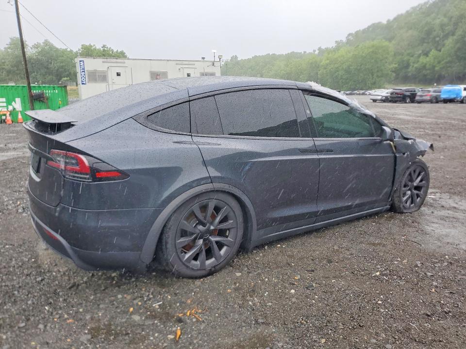 2024 Tesla Model x VIN 7SAXCDE54RF445506 COPART salvage auction — FRONT END, Nj - Cert Of Title-Slvg Lemon Law, sold $18,200 on 2026-07-28 (photo 3)