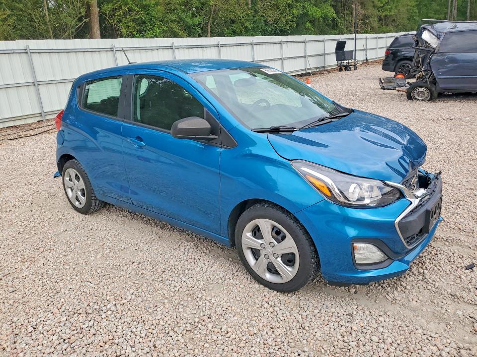2019 Chevrolet Spark VIN KL8CA6SA1KC790776 COPART salvage auction — FRONT END, Nc - Salvage Certificate Of Title, sold $1,350 on 2026-07-24 (photo 4)