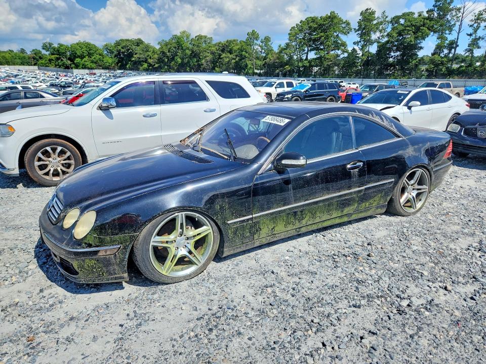 2003 Mercedes-benz Cl-class VIN WDBPJ75J03A033910 — COPART salvage auction photo