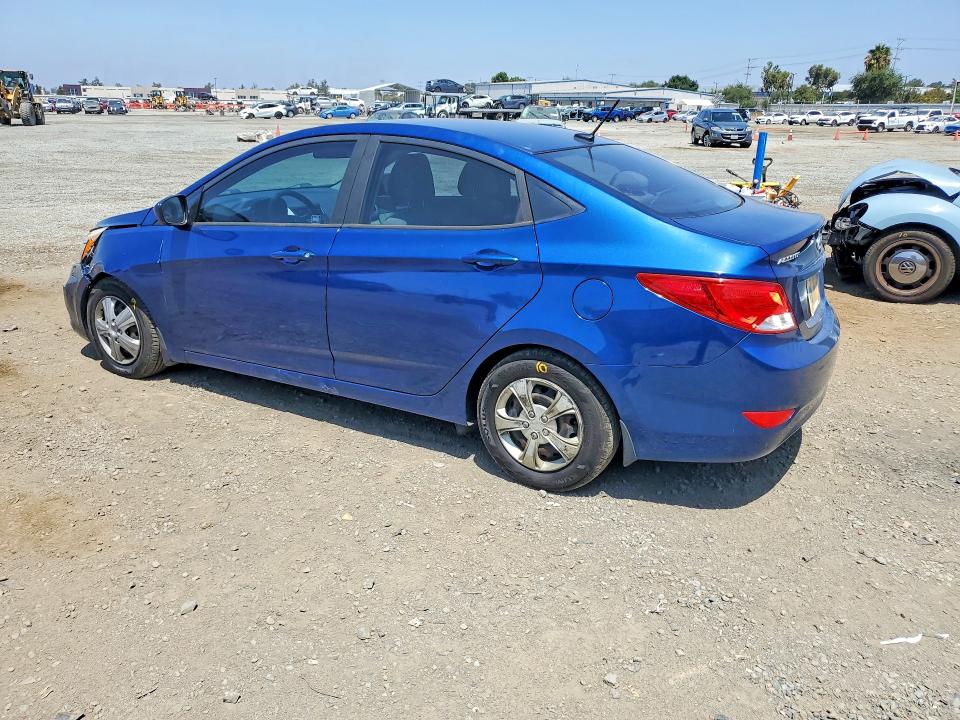2016 Hyundai Accent VIN KMHCT4AE2GU152902 COPART salvage auction — FRONT END, Salvage Title, sold $1,150 on 2026-07-16 (photo 2)