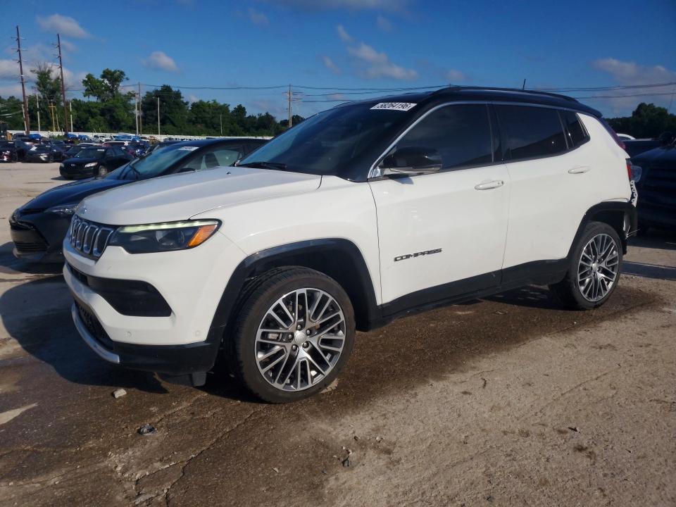 2022 Jeep Compass VIN 3C4NJDCB9NT154496 — COPART salvage auction photo
