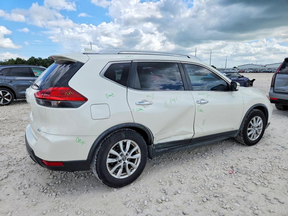 2017 Nissan Rogue VIN JN8AT2MT0HW385326 COPART salvage auction — SIDE, Tx - Salvage Vehicle Title, sold $3,700 on 2026-07-02 (photo 3)