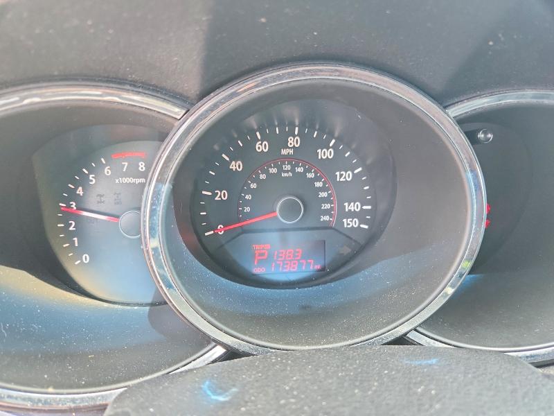 2011 Kia Sorento VIN 5XYKT3A11BG106236 COPART salvage auction — REAR END, GA - CERT OF TITLE-SALVAGE, sold $1,850 on 2026-07-30 (photo 9)