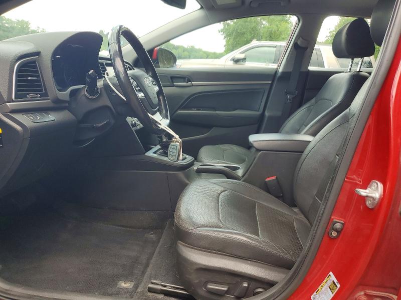 2017 Hyundai Elantra VIN KMHD84LF9HU283970 COPART salvage auction — FRONT END, Ny - Mv-907A Salvage Certificate, sold $1,350 on 2026-07-07 (photo 7)