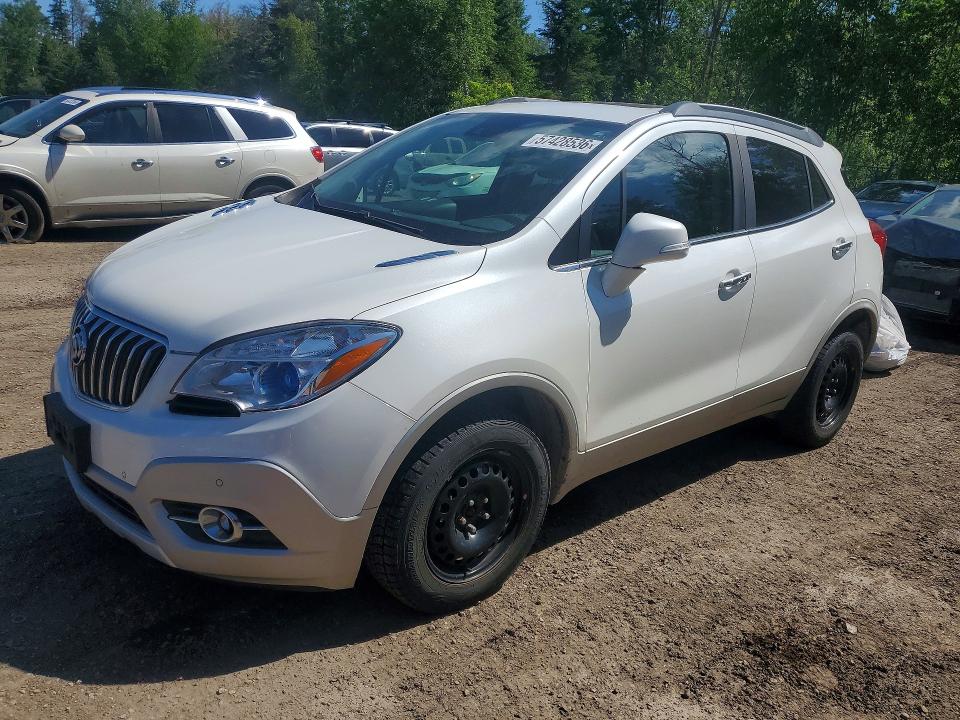 2016 Buick Encore VIN KL4CJHSB6GB554627 COPART salvage auction — UNDERCARRIAGE, On - Permit No Brand - Unfit, sold $200 on 2026-07-07 (photo 1)