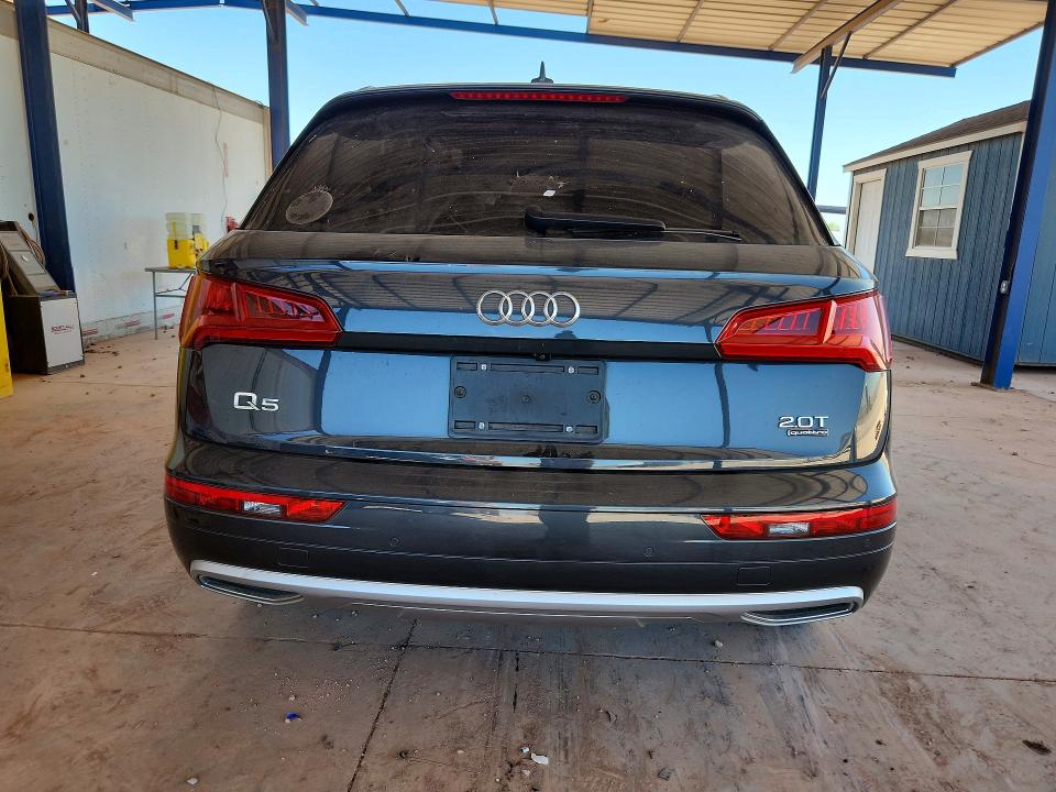 2018 Audi Q5 VIN WA1BNAFYXJ2217455 COPART salvage auction — FRONT END, AZ - CERT OF TITLE - SALVAGE, sold $7,999 on 2026-07-25 (photo 6)