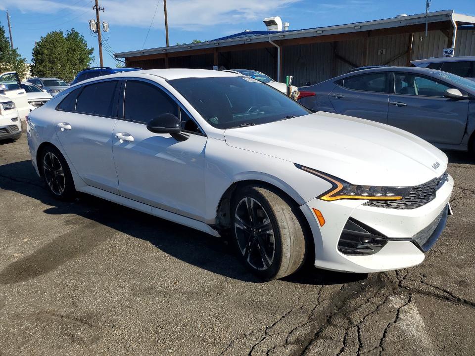 2022 Kia K5 VIN 5XXG64J22NG141548 COPART salvage auction — FRONT END, CO - PUBLIC - SALVAGE TITLE (P), sold $5,200 on 2026-07-02 (photo 4)