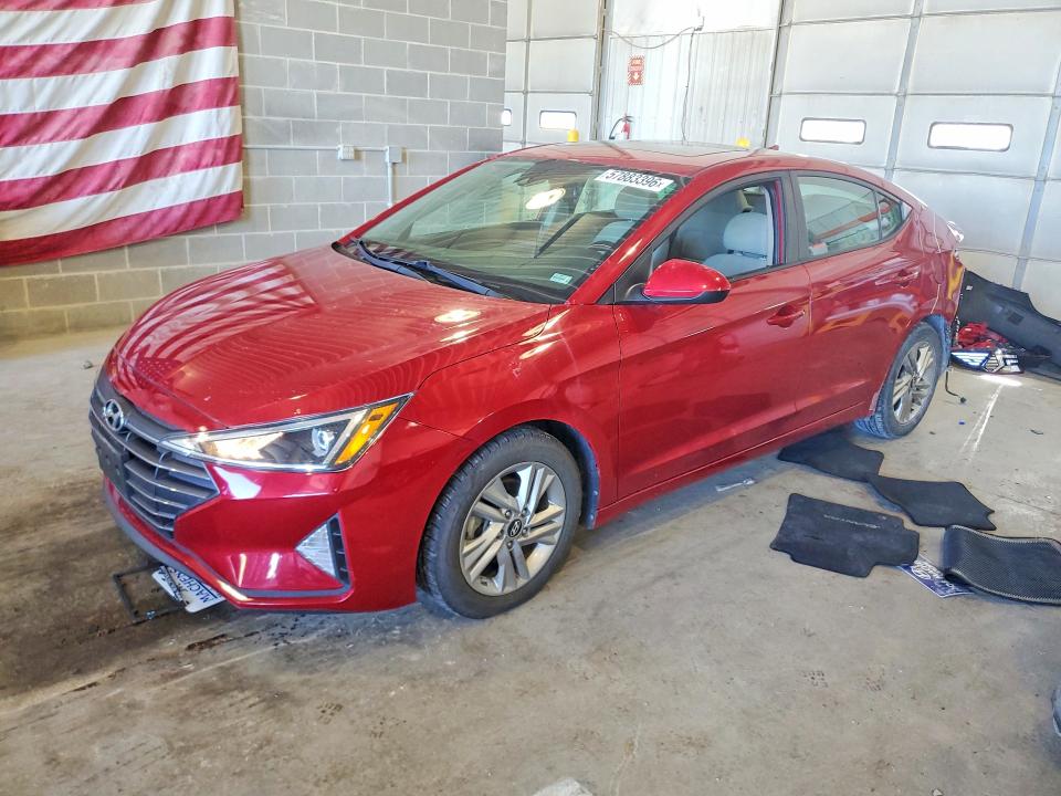 2019 Hyundai VIN KMHD84LF1KU770460 COPART salvage auction — REAR END, Id - Salvage Certificate Of Title, sold $3,050 on 2026-07-07 (photo 1)