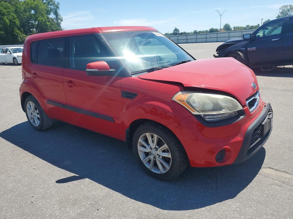 2012 Kia Soul VIN KNDJT2A69C7400208 COPART salvage auction — FRONT END, Nc - Salvage Certificate Of Title, sold $675 on 2026-07-14 (photo 4)