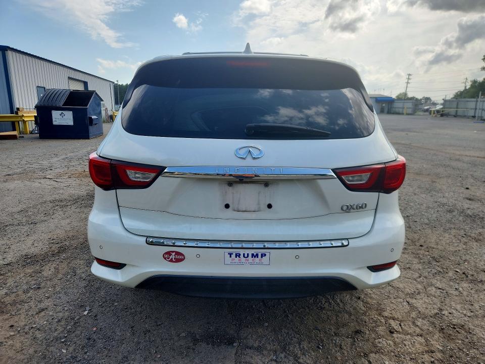 2016 Infiniti Qx60 VIN 5N1AL0MN5GC509541 COPART salvage auction — FRONT END, La - Cert Of Title-Salvage, sold $1,900 on 2026-07-09 (photo 6)