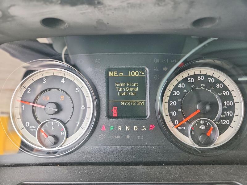 2017 Ram VIN 1C6RR6GT3HS676269 COPART salvage auction — FRONT END, Tx - Salvage Vehicle Title, sold $5,500 on 2026-07-31 (photo 9)