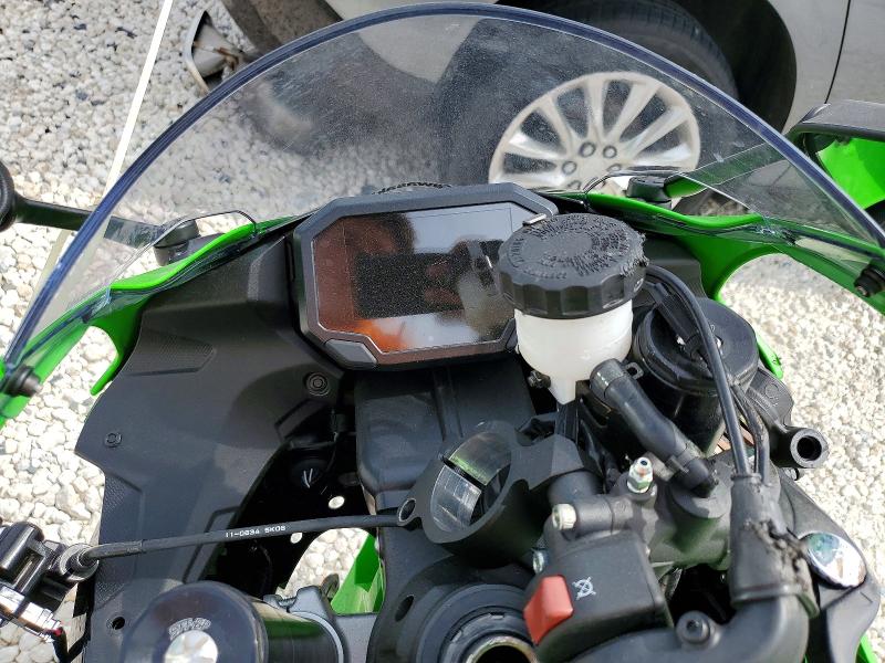 2026 Kawasaki Zx VIN JKBZXJK13TA015725 COPART salvage auction — FRONT END, Fl - Certificate Of Destruction, sold $3,650 on 2026-07-02 (photo 7)