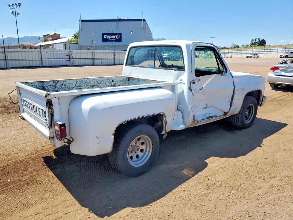 1982 Chevrolet S-10 pickup VIN 2GCCC14H8C1176684 COPART salvage auction — SIDE, Co - Non-Repairable Cert Of Title, sold $1,900 on 2026-07-22 (photo 3)