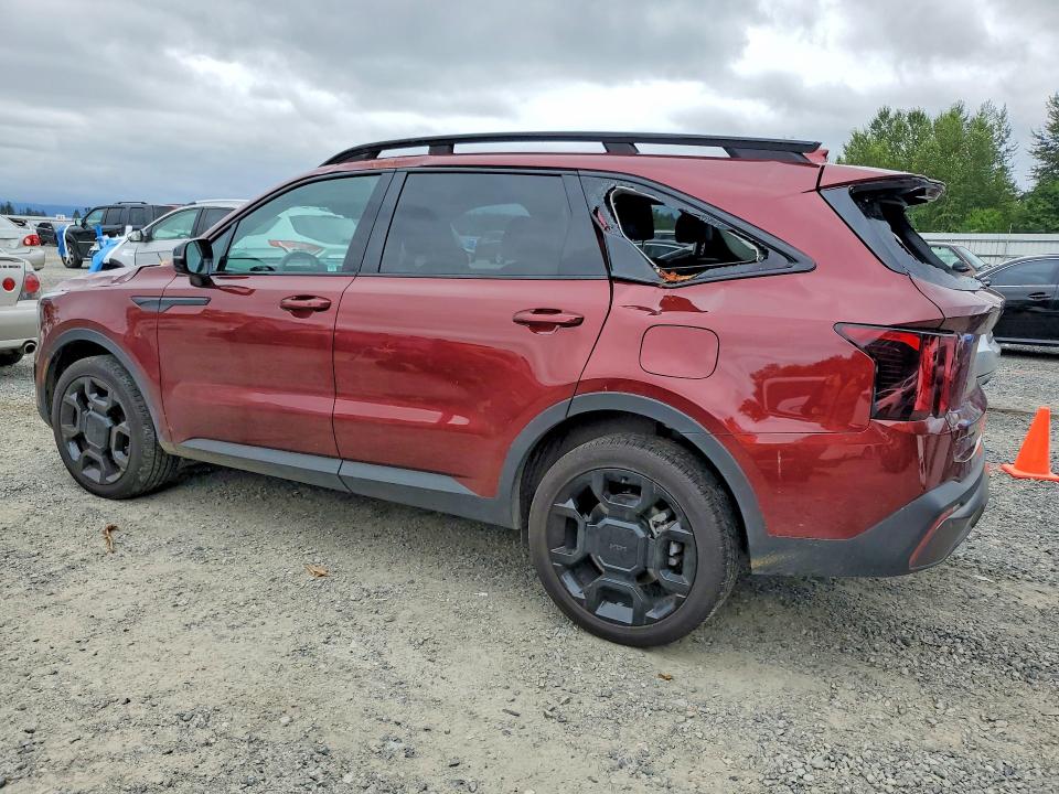 2025 Kia Sorento VIN 5XYRHDJF4SG325158 COPART salvage auction — REAR END, Wa - Bill Of Sale, sold $14,400 on 2026-08-24 (photo 2)