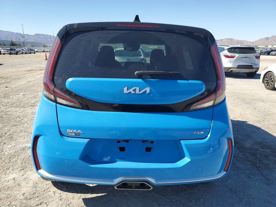 2024 Kia Soul VIN KNDJ53AUXR7222347 COPART salvage auction — FRONT END, NV - SALVAGE TITLE, sold $4,150 on 2026-07-28 (photo 6)