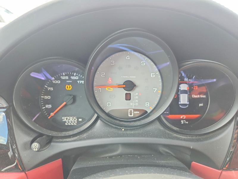 2015 Porsche Macan VIN WP1AB2A58FLB68012 COPART salvage auction — FRONT END, Tx - Salvage Vehicle Title, sold $6,200 on 2026-07-10 (photo 9)