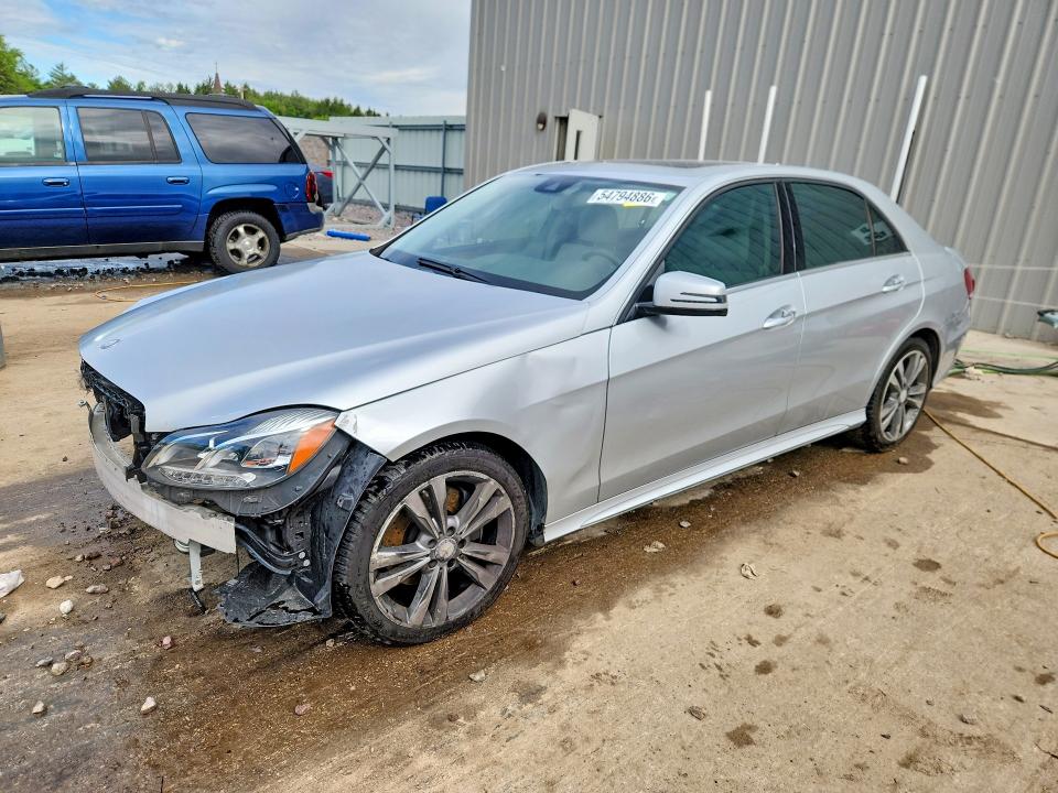 2014 Mercedes-benz E-klasse VIN WDDHF5KB8EA891143 COPART salvage auction — FRONT END, WI - CERTIFICATE OF TITLE, sold $2,950 on 2026-07-20 (photo 1)