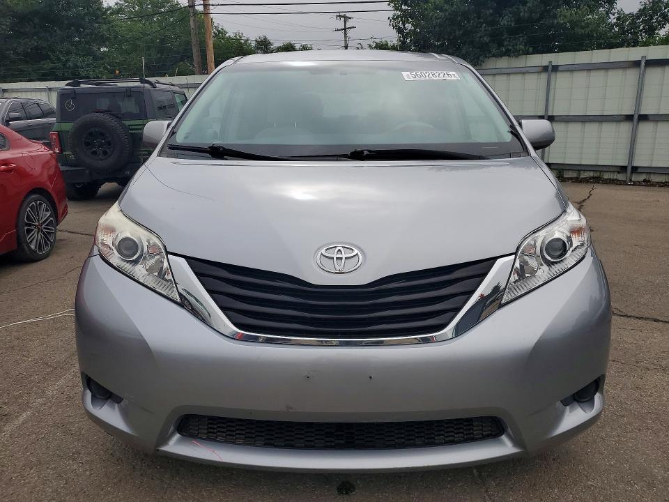 2011 Toyota Sienna VIN 5TDKK3DC5BS163915 COPART salvage auction — REAR END, Oh - Cert Of Title-Salvage, sold $2,100 on 2026-07-06 (photo 5)