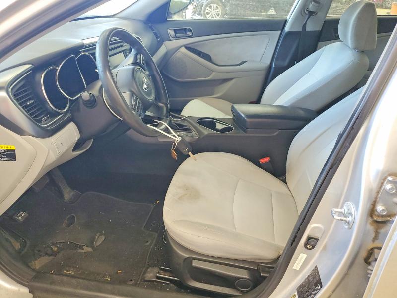 2014 Kia Optima VIN KNAGM4A73E5472495 COPART salvage auction — NORMAL WEAR, Salvage Title, sold $525 on 2026-07-29 (photo 7)