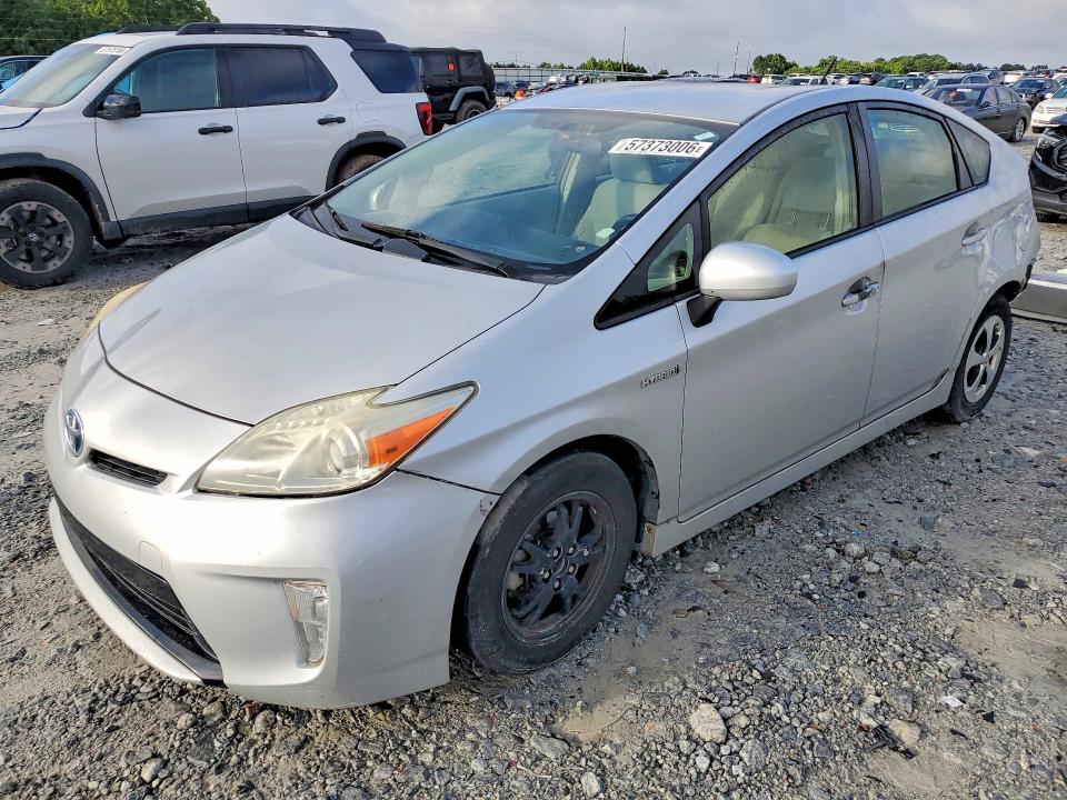 2014 Toyota Prius VIN JTDKN3DU7E0389008 COPART salvage auction — REAR END, Ga - Cert Of Title-Salvage, sold $300 on 2026-07-29 (photo 1)