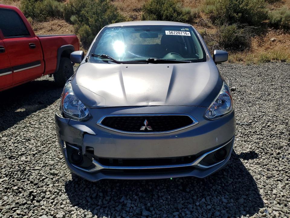 2017 Mitsubishi Mirage VIN ML32A3HJXHH018087 COPART salvage auction — FRONT END, Nv - Salvage Title, sold $1,400 on 2026-07-02 (photo 5)