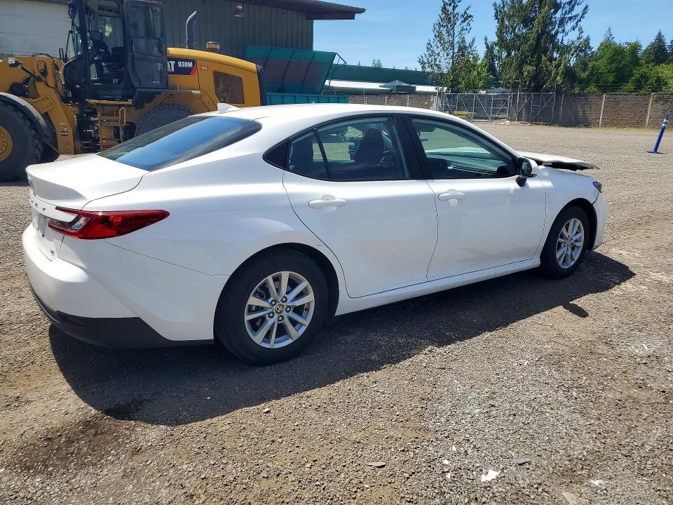 2025 Toyota Camry VIN 4T1DAACK2SU130435 COPART salvage auction — FRONT END, CA - SALVAGE CERTIFICATE, sold $8,100 on 2026-08-03 (photo 3)
