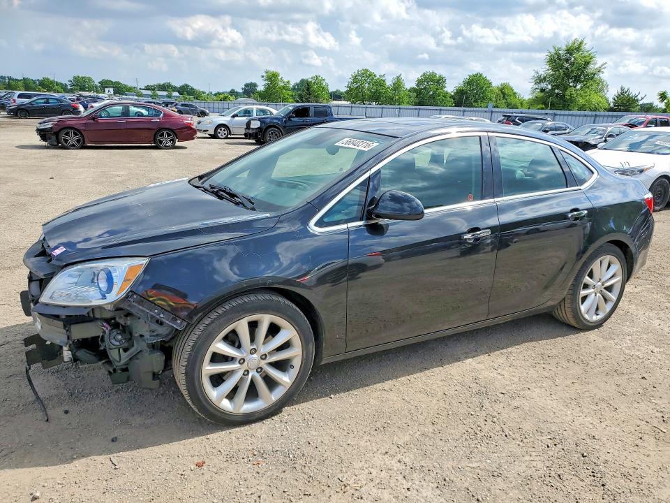 2013 Buick Verano VIN 1G4PT5SV2D4184315 COPART salvage auction — FRONT END, On - Permit No Brand - Unfit, sold $775 on 2026-07-02 (photo 1)