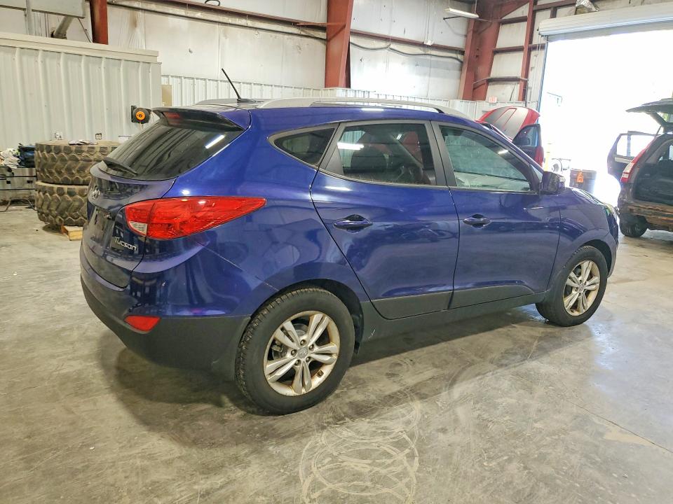 2013 Hyundai Tucson VIN KM8JU3AC7DU694120 COPART salvage auction — MECHANICAL, Ny - Certificate Of Title, sold $1,400 on 2026-07-06 (photo 3)