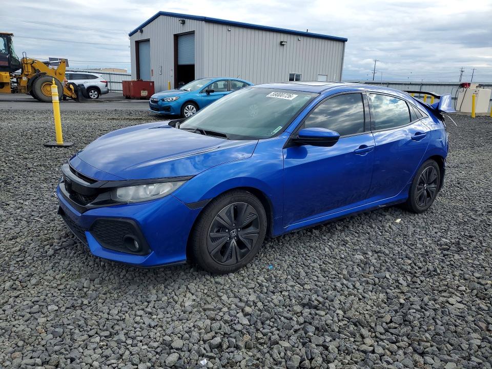 2017 Honda Civic VIN SHHFK7H71HU412485 COPART salvage auction — REAR END, Wa - Bill Of Sale, sold $2,700 on 2026-07-08 (photo 1)