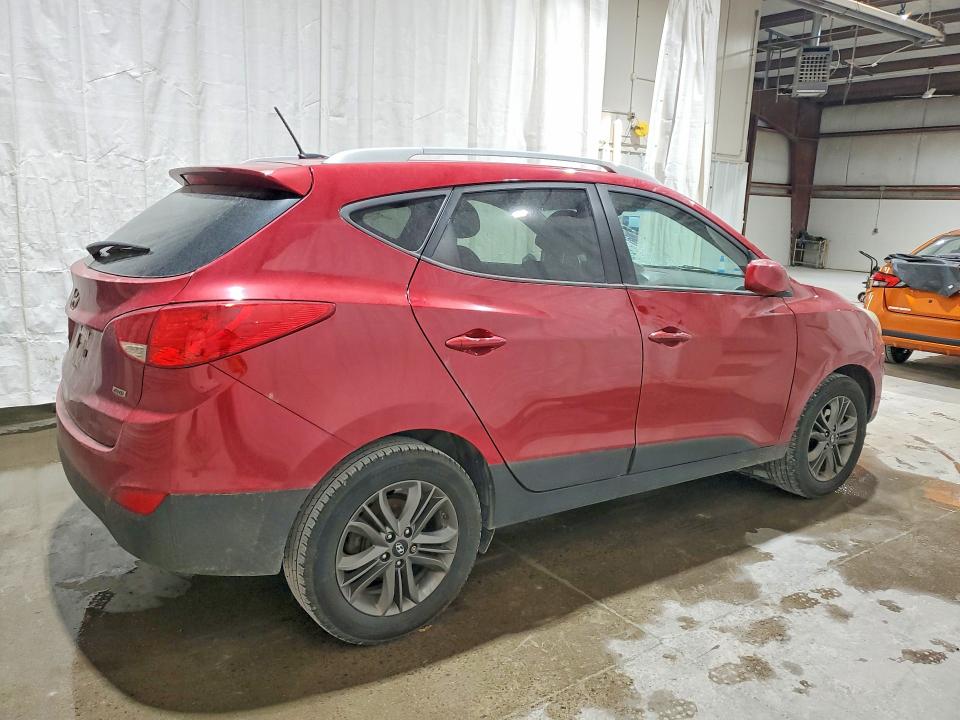 2015 Hyundai Tucson VIN KM8JUCAG2FU073874 COPART salvage auction — FRONT END, Ny - Mv-907A Salvage Certificate, sold $1,550 on 2026-07-20 (photo 3)