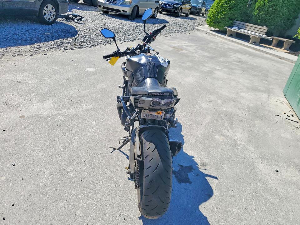 2019 Yamaha Mt VIN JYARN53E8KA006215 COPART salvage auction — FRONT END, Ma - Cert Of Title-Salvage, sold $1,950 on 2026-07-02 (photo 4)