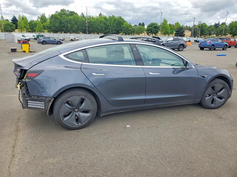 2019 Tesla Model 3 VIN 5YJ3E1EB6KF453199 COPART salvage auction — REAR END, Or - Salvage Title Certificate, sold $8,200 on 2026-07-27 (photo 3)