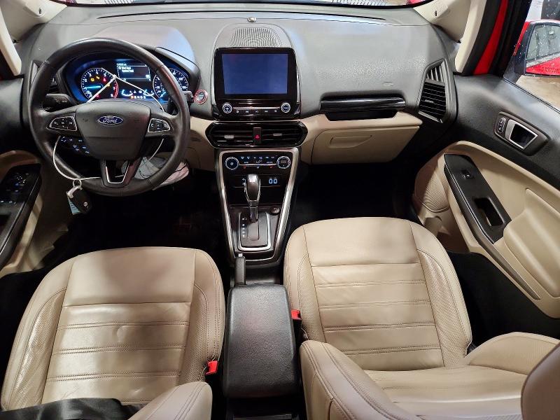 2019 Ford Ecosport VIN MAJ3S2KE0KC272180 COPART salvage auction — REAR END, WI - JUNKED VEHICLE BILL OF SALE, sold $1,050 on 2026-07-27 (photo 8)