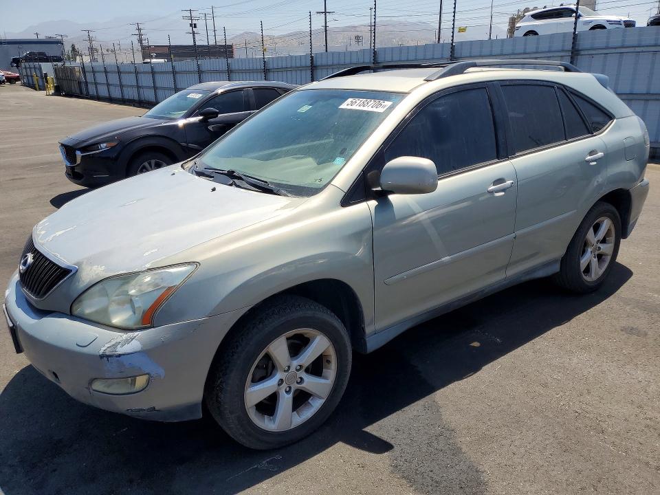 2005 Lexus Rx 330 VIN 2T2GA31U15C038750 COPART salvage auction — MINOR DENT/SCRATCHES, CA - JUNK RECEIPT, sold $1,450 on 2026-07-29 (photo 1)