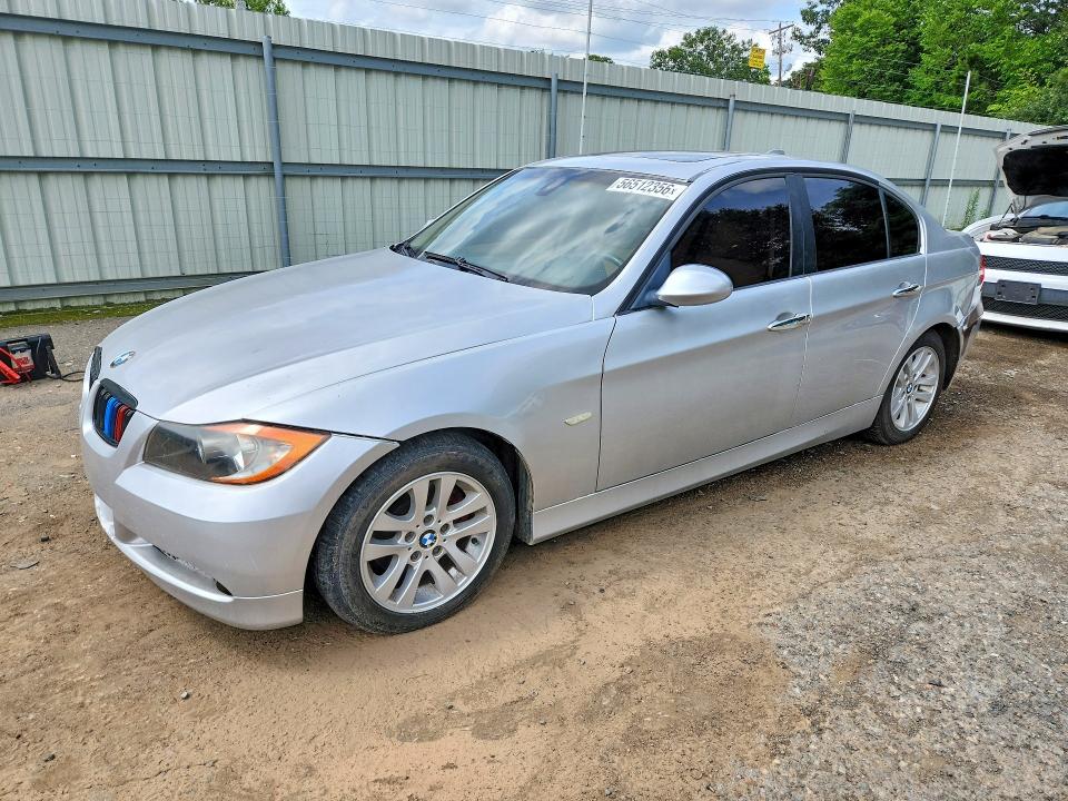 2007 BMW 3 series VIN WBAVA33577KX78366 COPART salvage auction — FRONT END, La - Permit To Sell - Reconstructed, sold $950 on 2026-07-02 (photo 1)