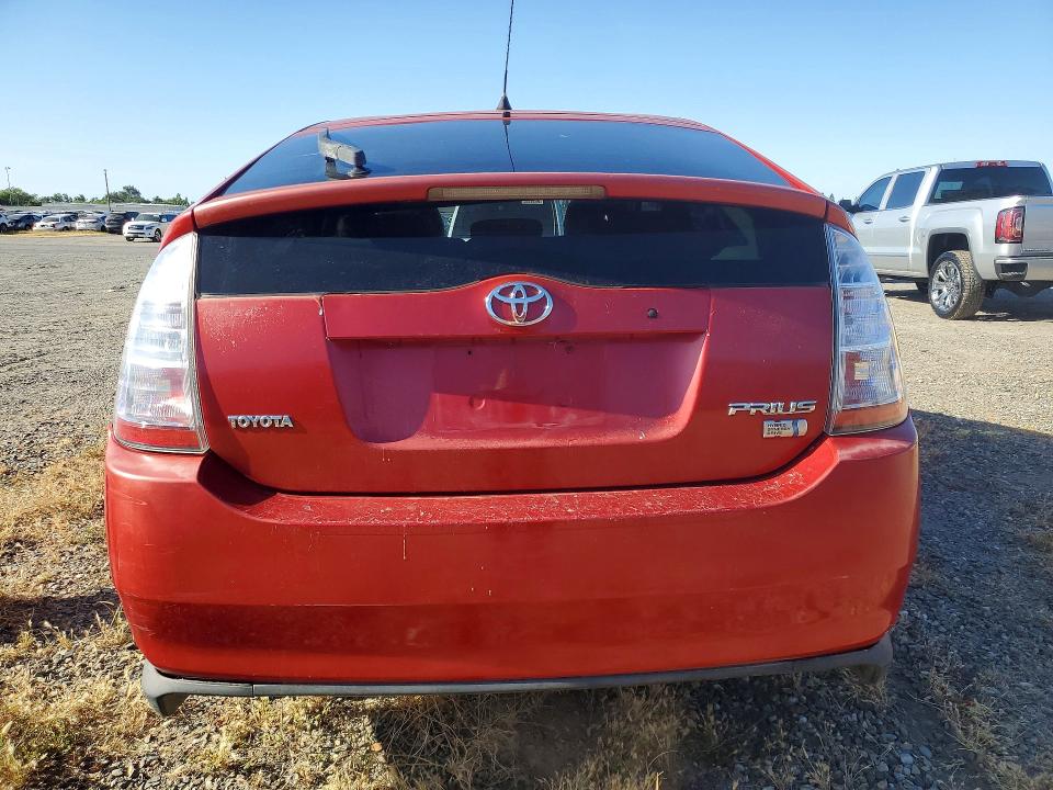 2006 Toyota Prius VIN JTDKB22U767539083 COPART salvage auction — FRONT END, Ca - Dis/Dlr/Exp Only Clean Title, sold $1,450 on 2026-07-28 (photo 6)