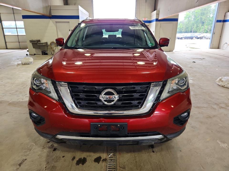 2017 Nissan Pathfinder VIN 5N1DR2MM8HC688528 COPART salvage auction — NORMAL WEAR, Va - Certificate Of Title (P), sold $2,500 on 2026-07-10 (photo 5)