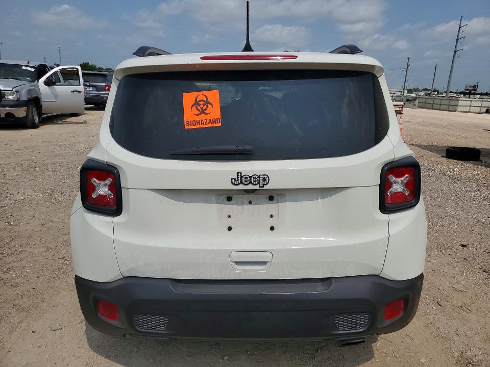 2021 Jeep VIN ZACNJCBB5MPM62781 COPART salvage auction — FRONT END, Tx - Salvage Vehicle Title, sold $825 on 2026-08-19 (photo 6)