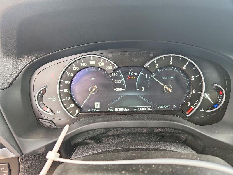 2018 BMW VIN 5UXTR9C55JLD89993 COPART salvage auction — REAR END, Salvage Title, sold $3,050 on 2026-07-16 (photo 9)