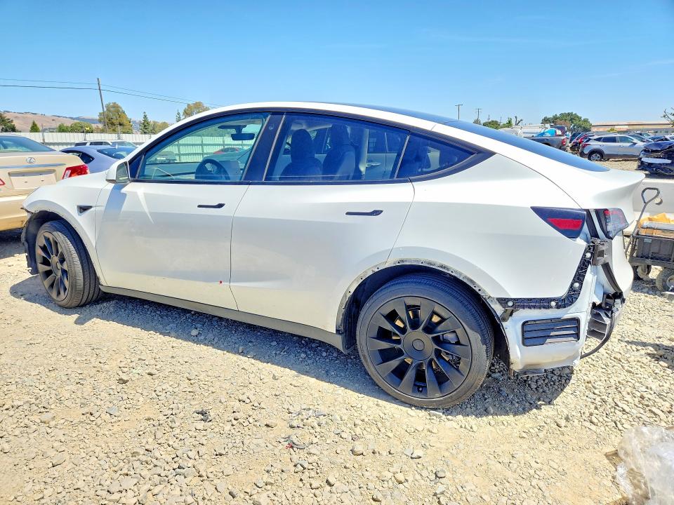 2022 Tesla VIN 7SAYGDEE1NF364174 COPART salvage auction — SIDE, Ca - Salvage Certificate, sold $8,300 on 2026-07-16 (photo 2)