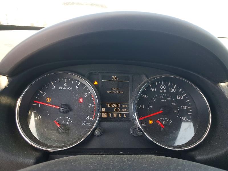 2011 Nissan Rogue sport VIN JN8AS5MT4BW165361 COPART salvage auction — REAR END, Ca - Salvage Certificate, sold $1,150 on 2026-07-07 (photo 9)