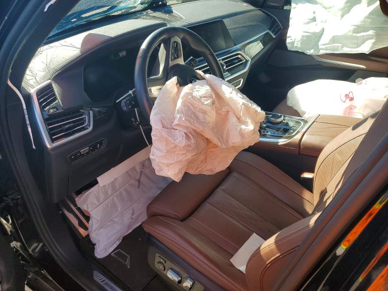 2021 BMW VIN 5UXCR6C01M9G23275 COPART salvage auction — FRONT END, Or - Salvage Title Certificate, sold $12,700 on 2026-07-22 (photo 8)
