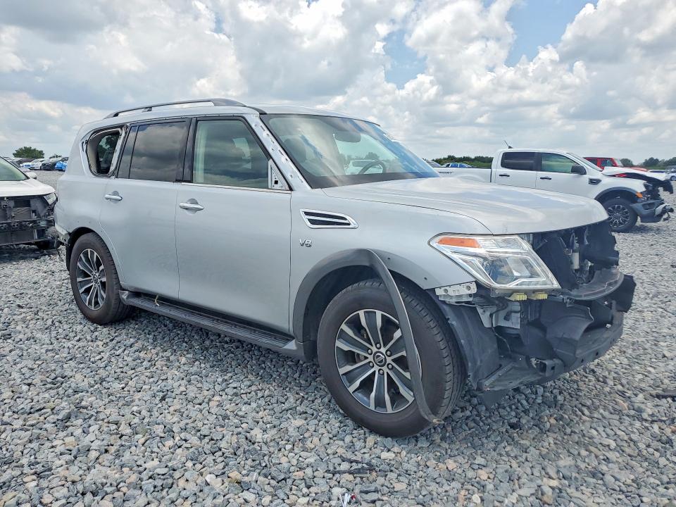 2020 Nissan Armada VIN JN8AY2ND4LX016688 COPART salvage auction — ALL OVER, Fl - Certificate Of Destruction, sold $7,400 on 2026-07-14 (photo 4)